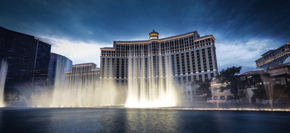 Das Bellagio Hotel in Las Vegas als Drehort für Oceans Eleven